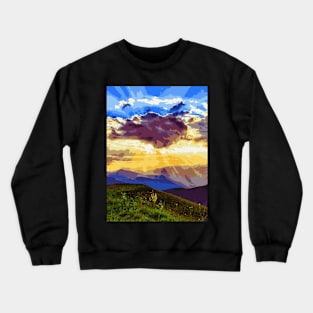 Mind Purifier - Landscape Crewneck Sweatshirt